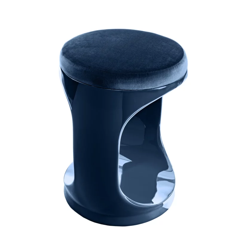 Tabouret Bleu marine 2