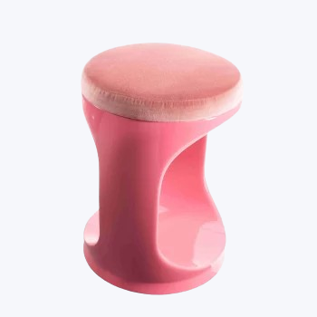 Pink stool