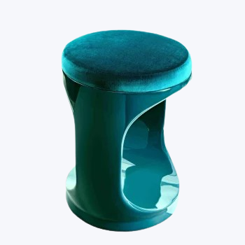 Tabouret Turquoise 2